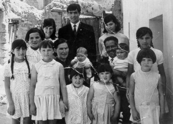 La familia de Dolores, al completo.
