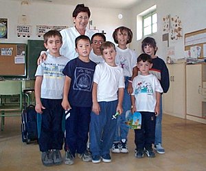 Alumnos del curso 2000 - 2001
