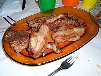 Panceta asada