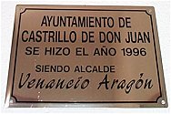 Placa conmemorativa